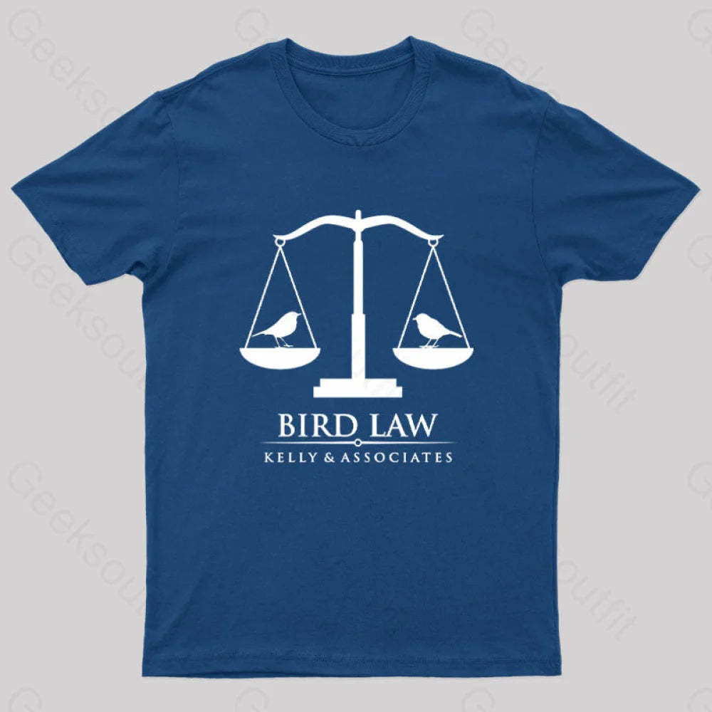 Bird Law Nerd T-Shirt Navy / S