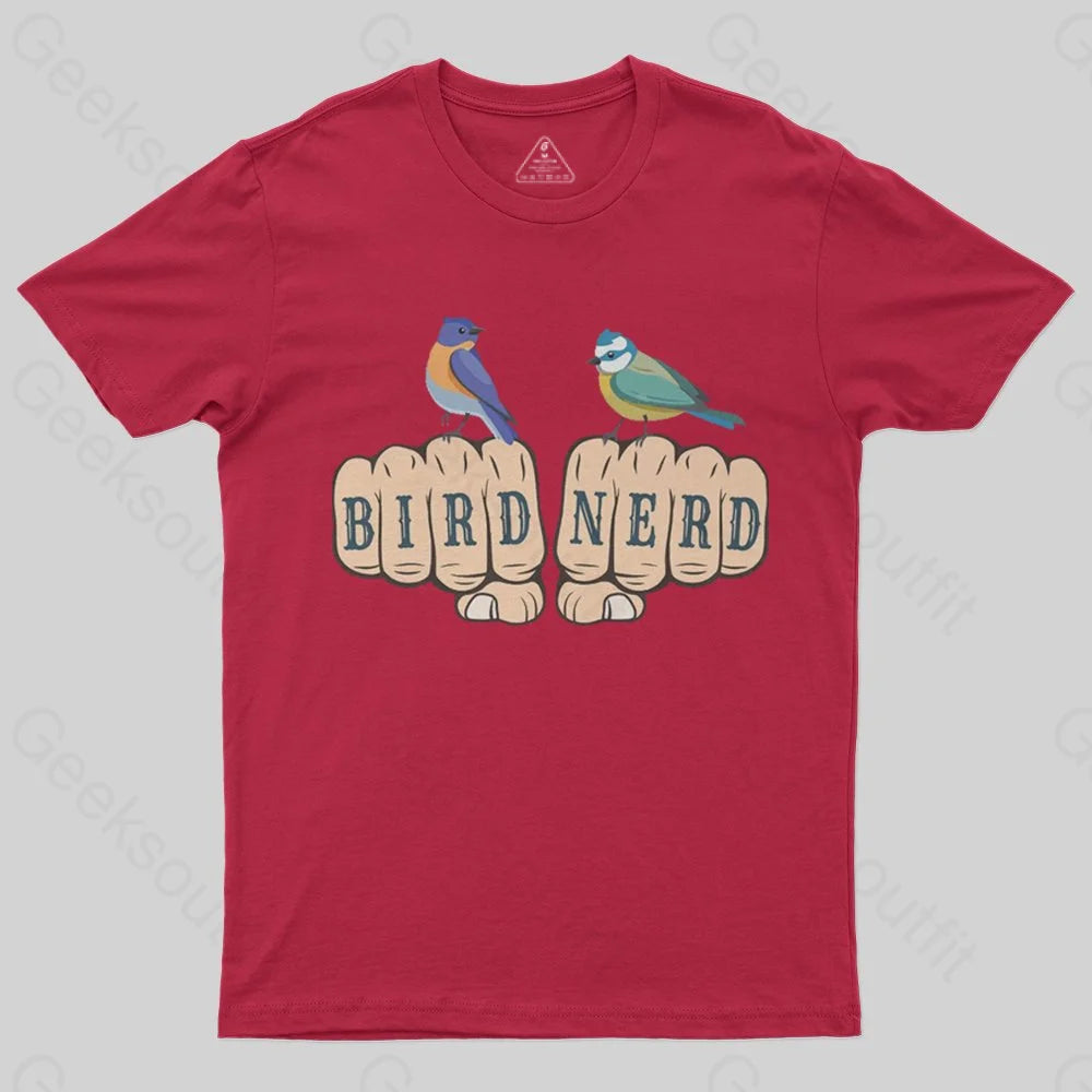 Bird Nerd T-Shirt - Geeksoutfit