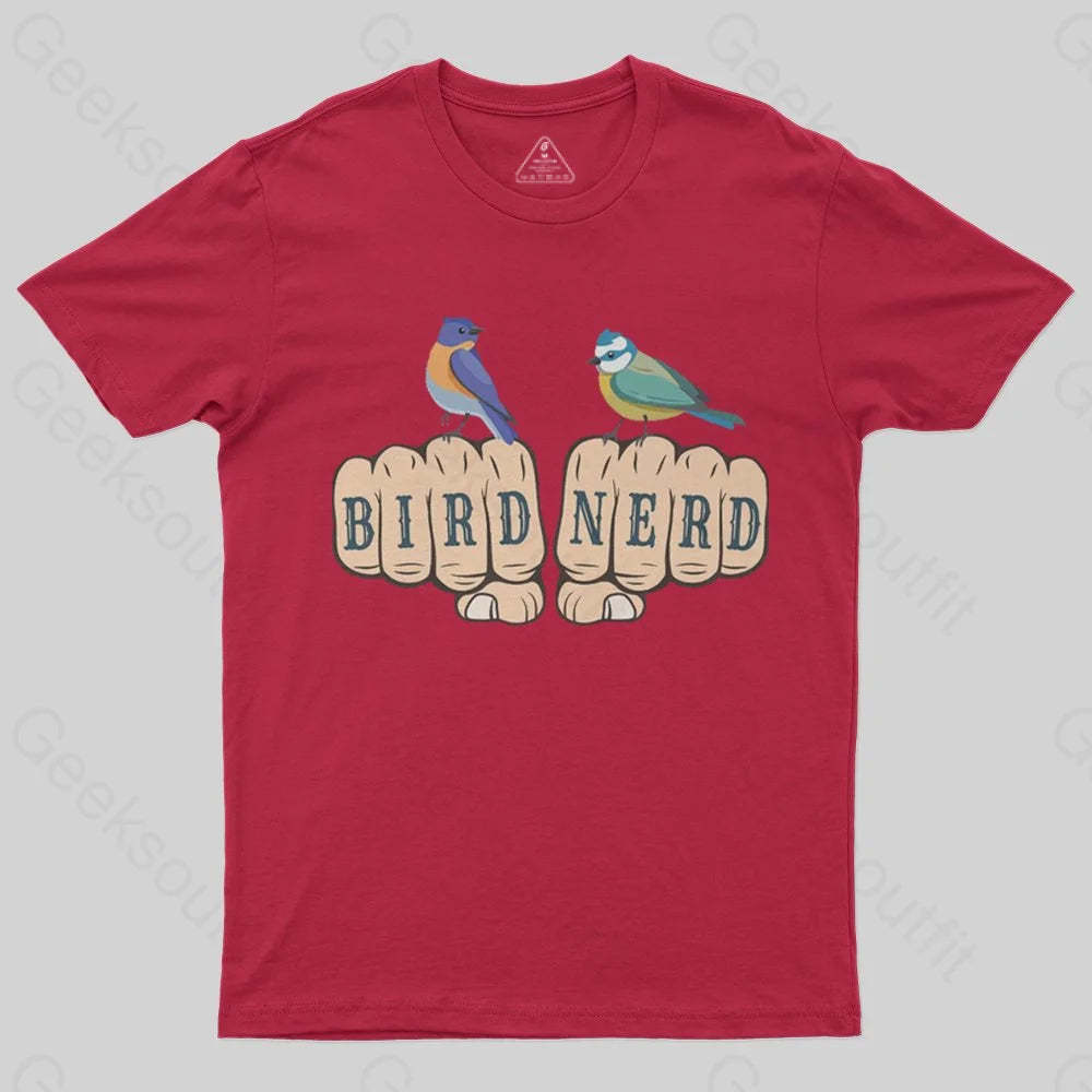 Bird Nerd T-Shirt - Geeksoutfit