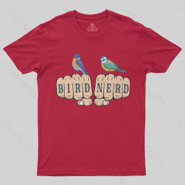 Bird Nerd T-Shirt - Geeksoutfit