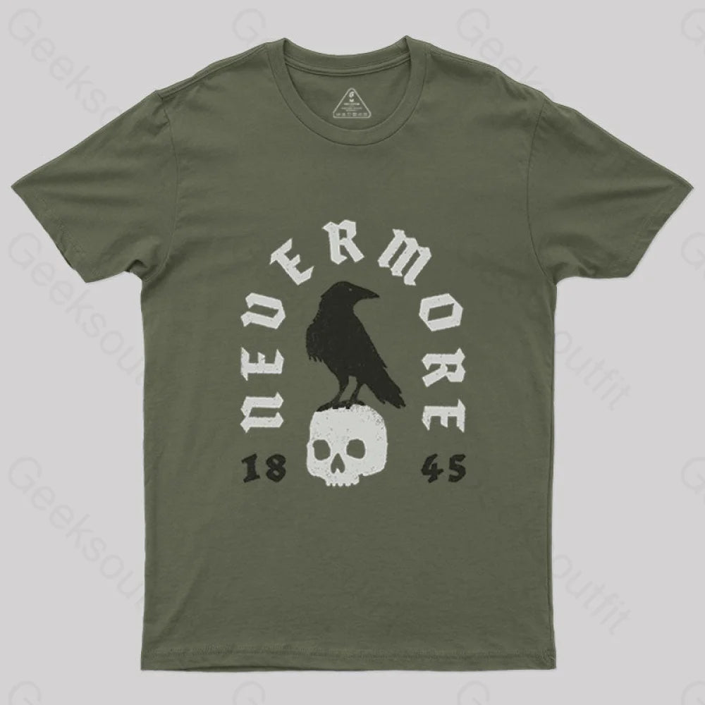 Bird Of Yore T-Shirt Army Green / S