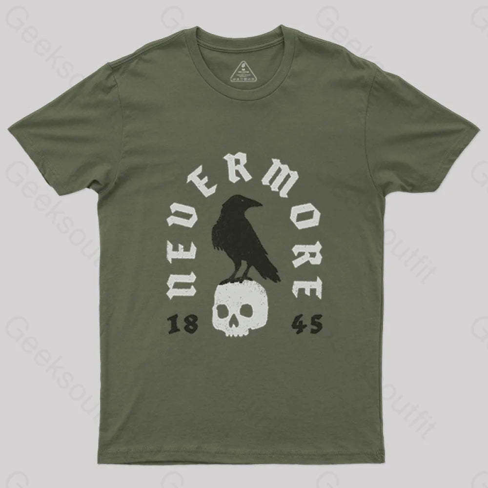 Bird Of Yore T-Shirt Army Green / S