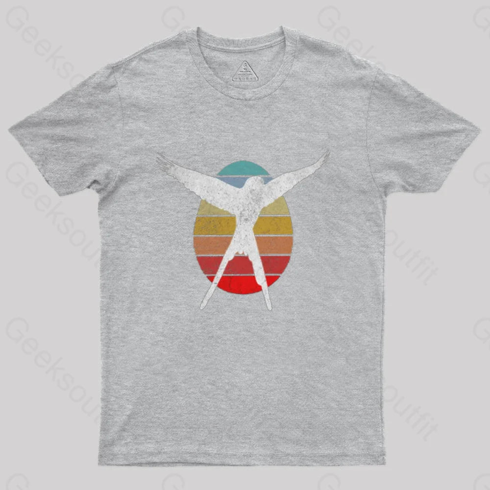 Bird Wingspan Board Game T-Shirt Grey / S