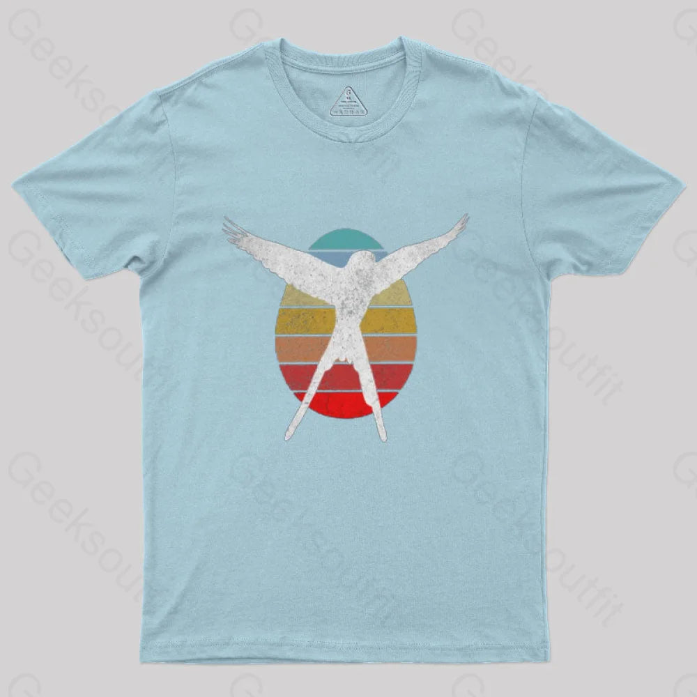 Bird Wingspan Board Game T-Shirt Light Blue / S