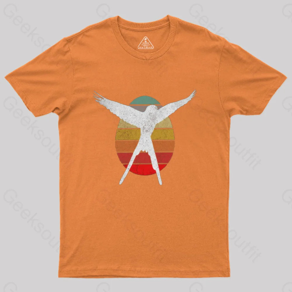 Bird Wingspan Board Game T-Shirt Orange / S