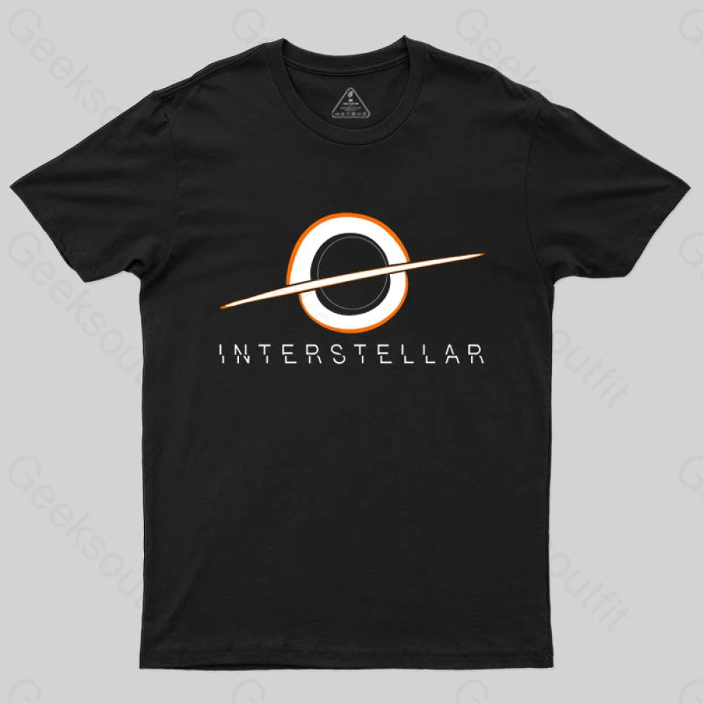 Black Hole Interstellar T-Shirt / S