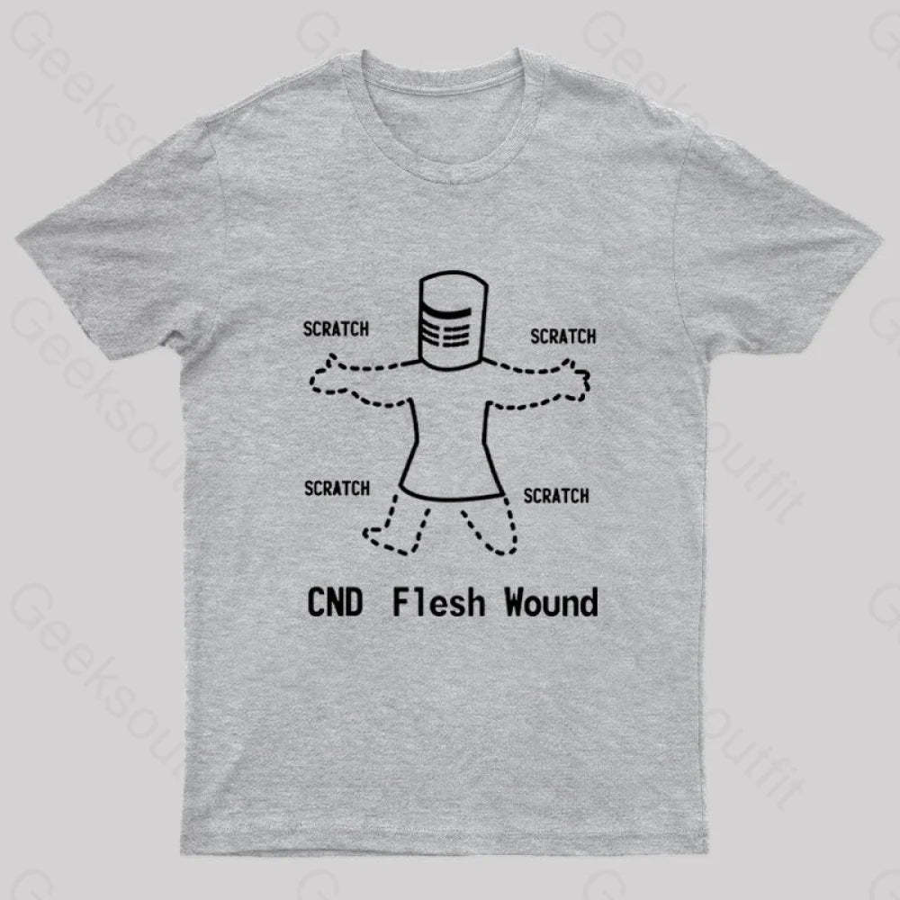 Black Knight Pipboy Geek T-Shirt Grey / S