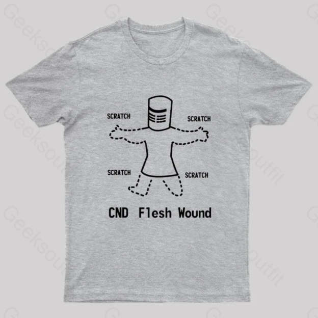 Black Knight Pipboy Geek T-Shirt Grey / S