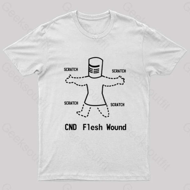 Black Knight Pipboy Geek T-Shirt White / S
