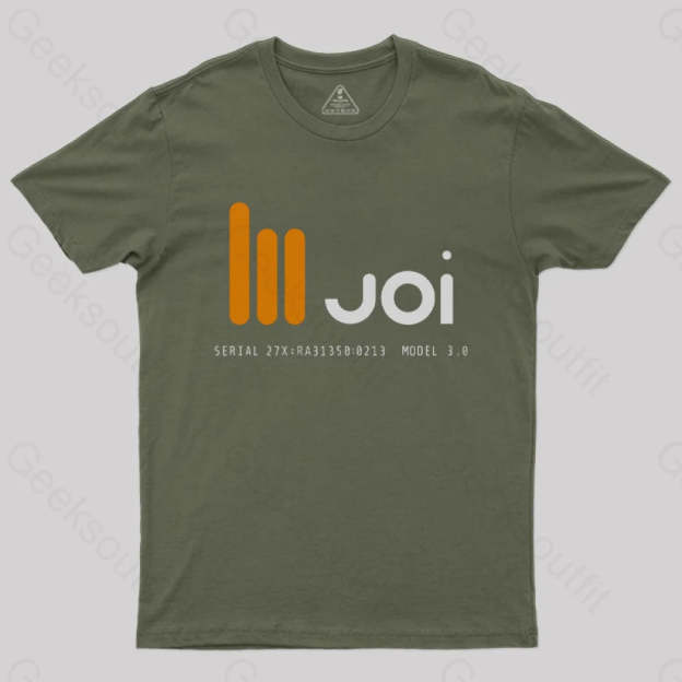 Blade Runner 2049 – Joi Logo T-Shirt Army Green / S