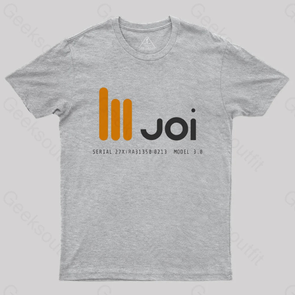 Blade Runner 2049 – Joi Logo T-Shirt Grey / S