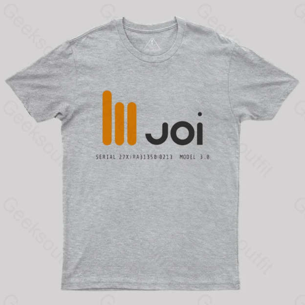 Blade Runner 2049 – Joi Logo T-Shirt Grey / S