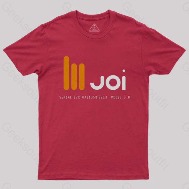 Blade Runner 2049 – Joi Logo T-Shirt Red / S