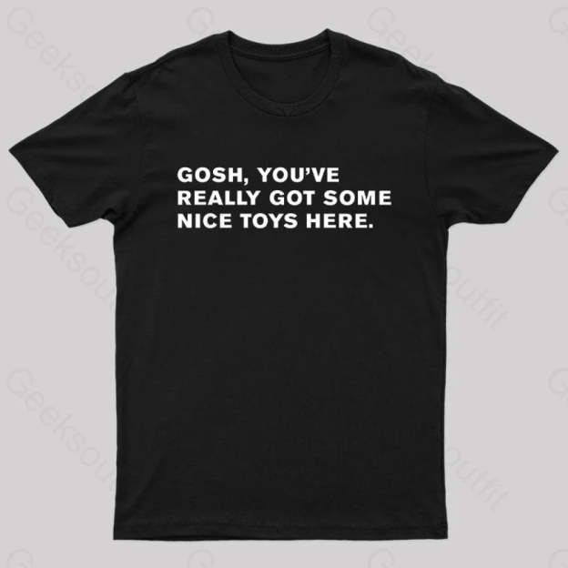 Blade Runner Quote Nerd T-Shirt Black / S