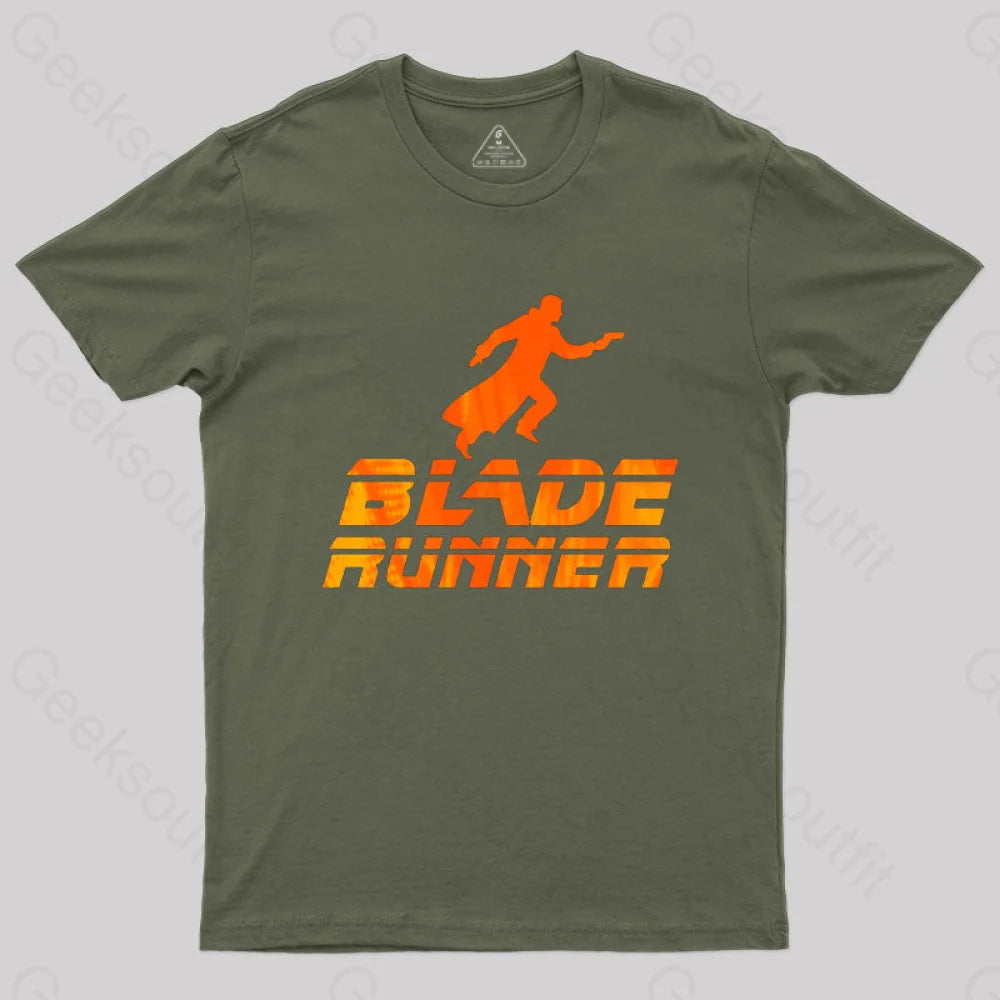 Blade Runner T-Shirt Army Green / S
