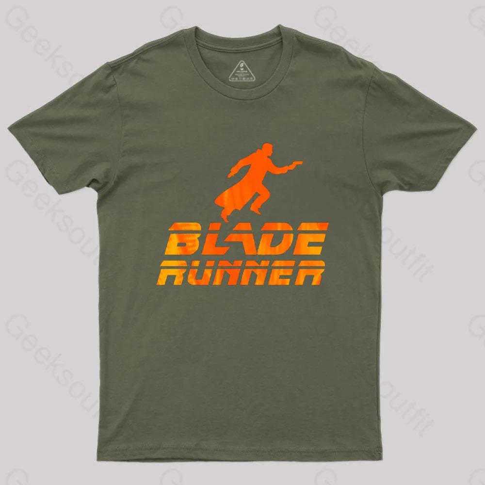 Blade Runner T-Shirt Army Green / S