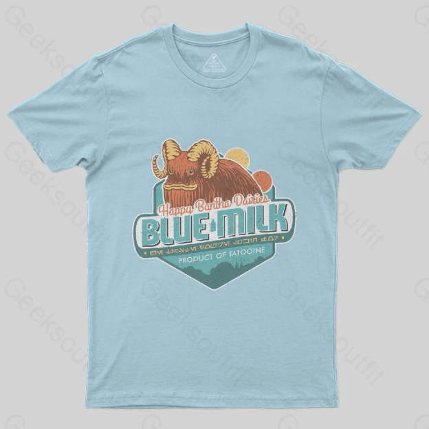 Blue Milk T-Shirt - Geeksoutfit
