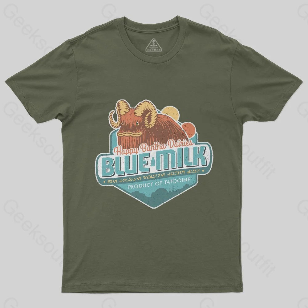 Blue Milk T-Shirt - Geeksoutfit