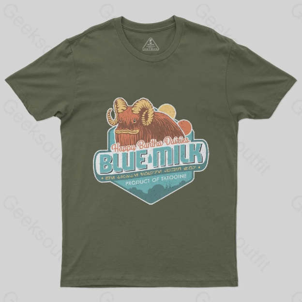 Blue Milk T-Shirt - Geeksoutfit