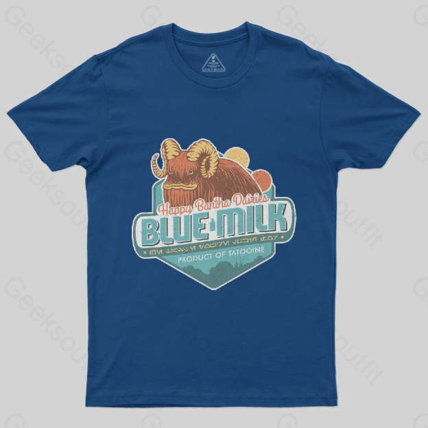 Blue Milk T-Shirt - Geeksoutfit