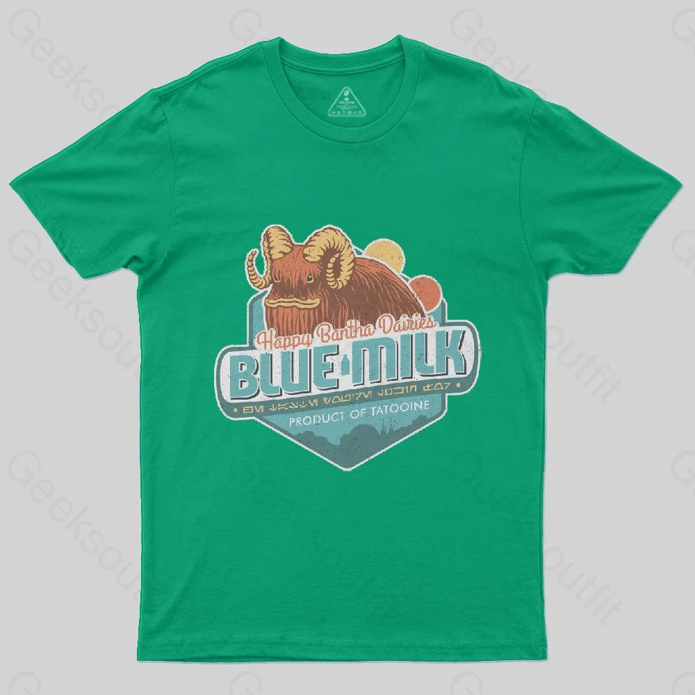 Blue Milk T-Shirt - Geeksoutfit