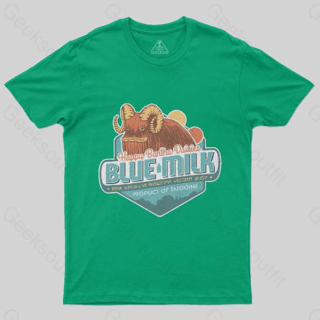 Blue Milk T-Shirt - Geeksoutfit