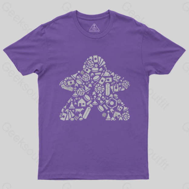 Board Gamer T-Shirt Purple / S