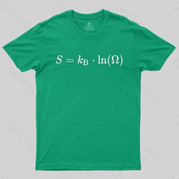 Boltzmann Entropy, statistical physics and thermodynamics T-shirt - Geeksoutfit