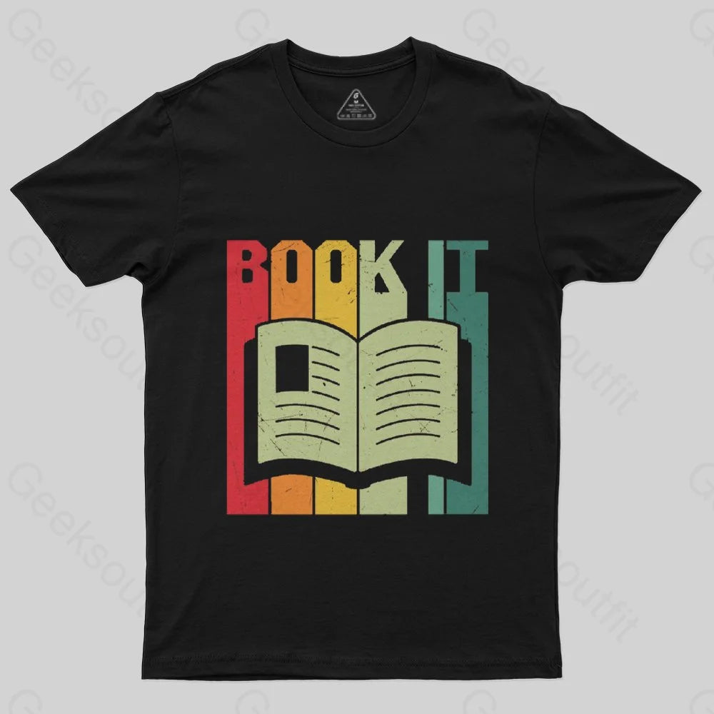 Book IT Retro Bookworm T-Shirt - Geeksoutfit
