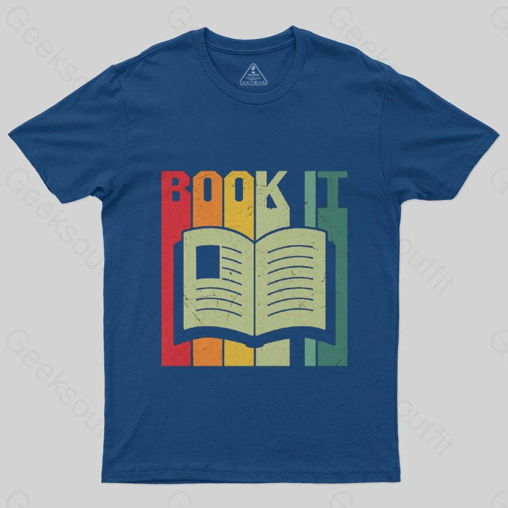 Book IT Retro Bookworm T-Shirt - Geeksoutfit