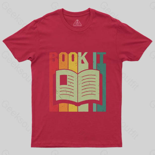 Book IT Retro Bookworm T-Shirt - Geeksoutfit