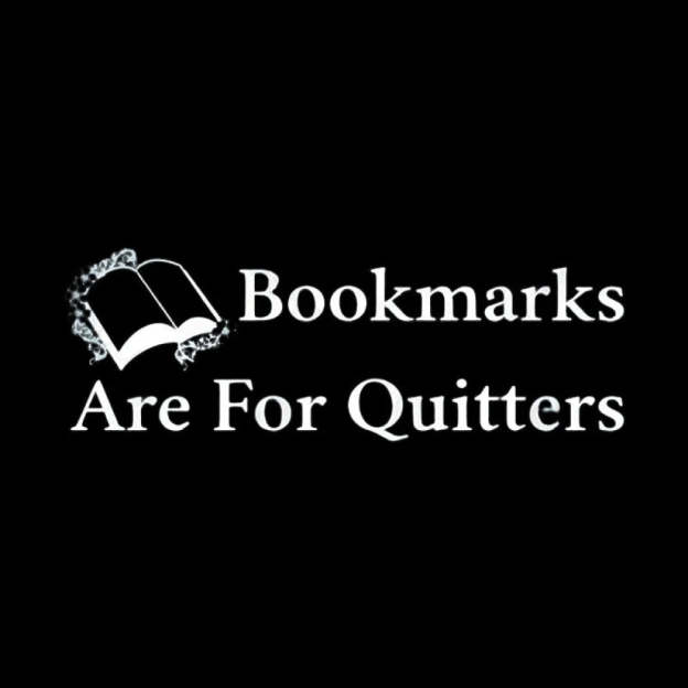 Bookmarks Are For Quitters Nerd T-Shirt