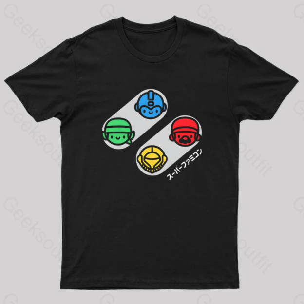Botones Cl¨¢Sicos Geek T-Shirt Black / S