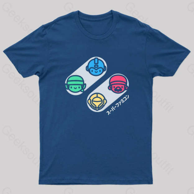 Botones Cl¨¢Sicos Geek T-Shirt Navy / S