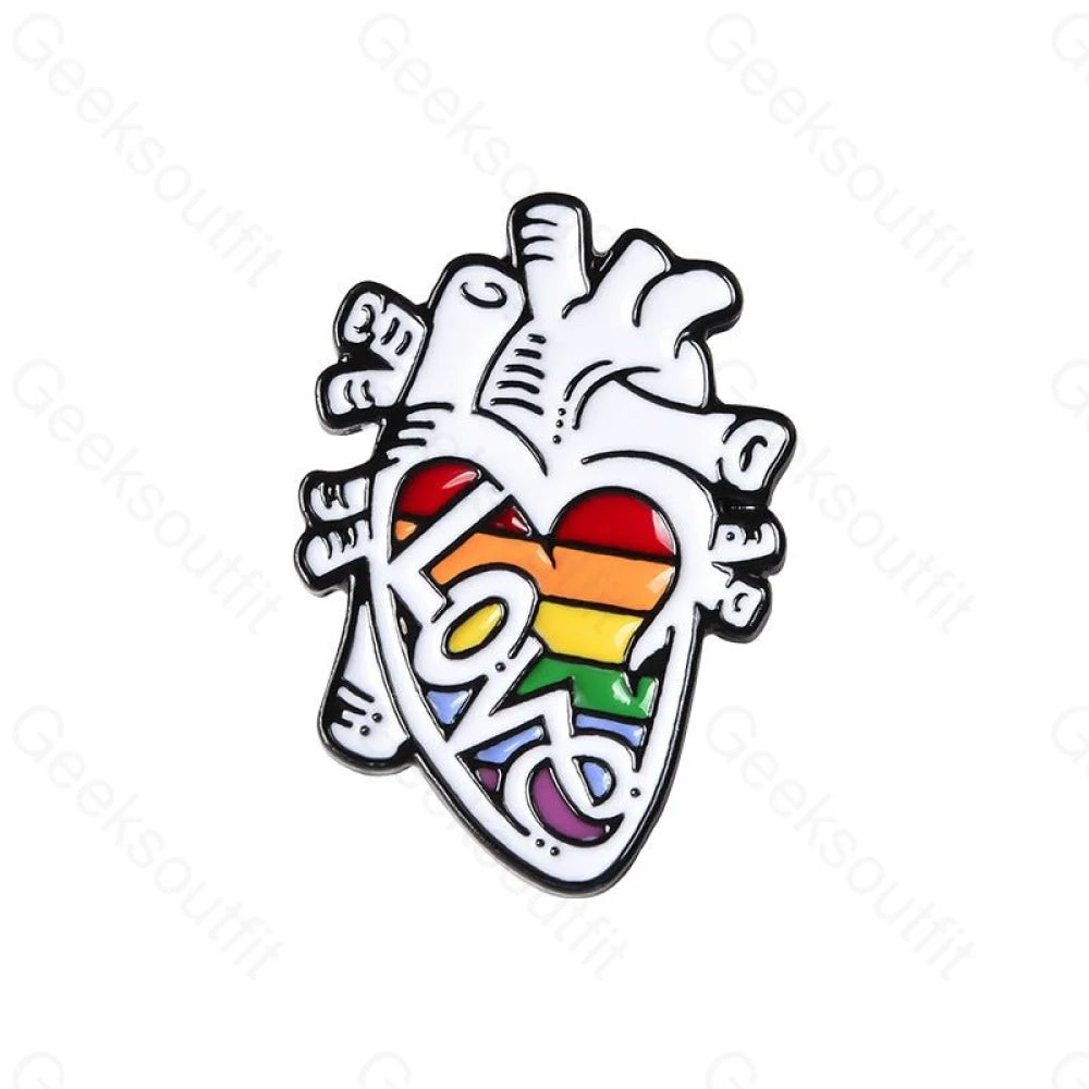Brain Enamel Pins - Geeksoutfit