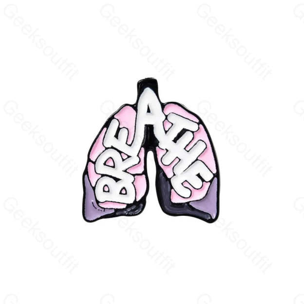Brain Enamel Pins - Geeksoutfit