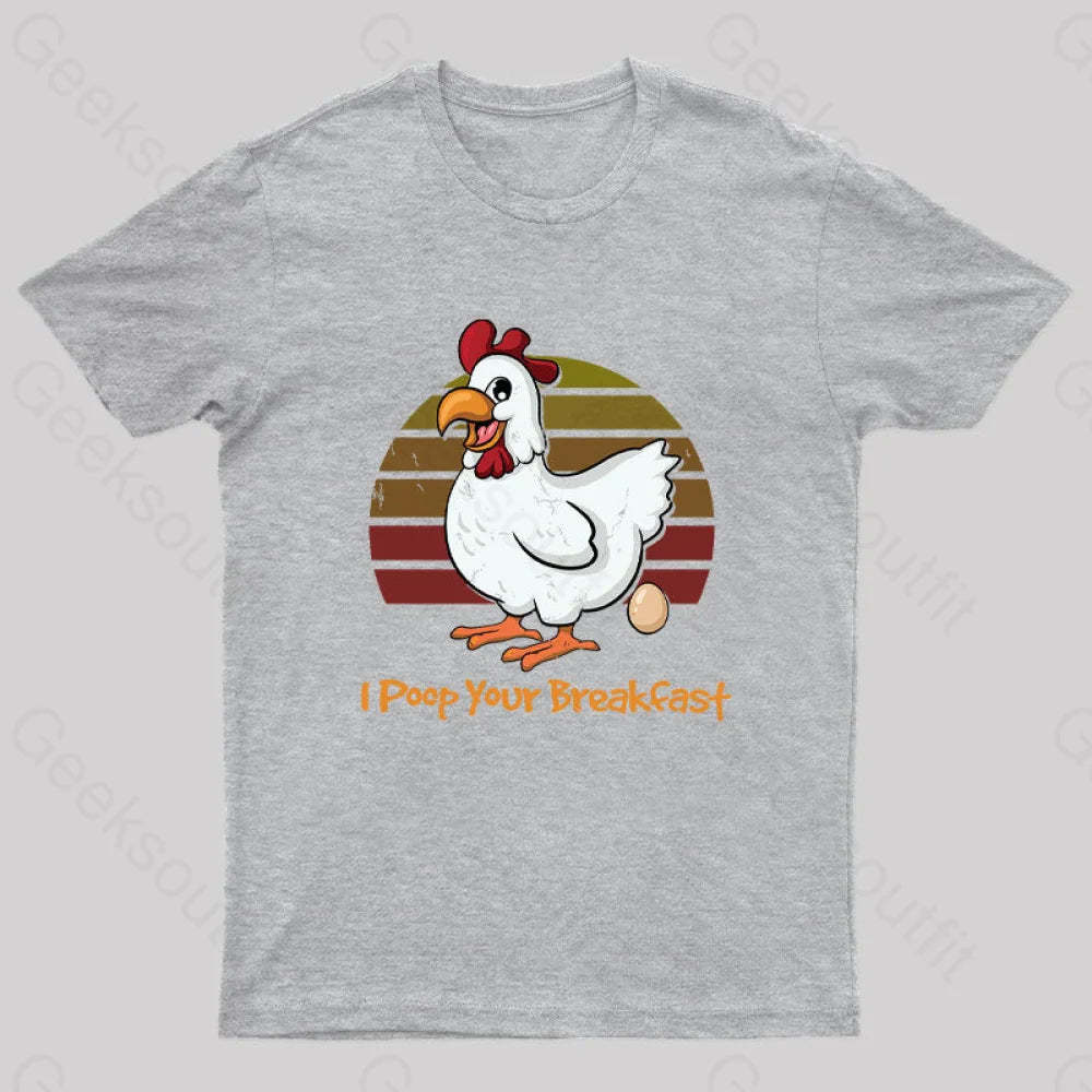 Breakfast Maker Geek T-Shirt Grey / S