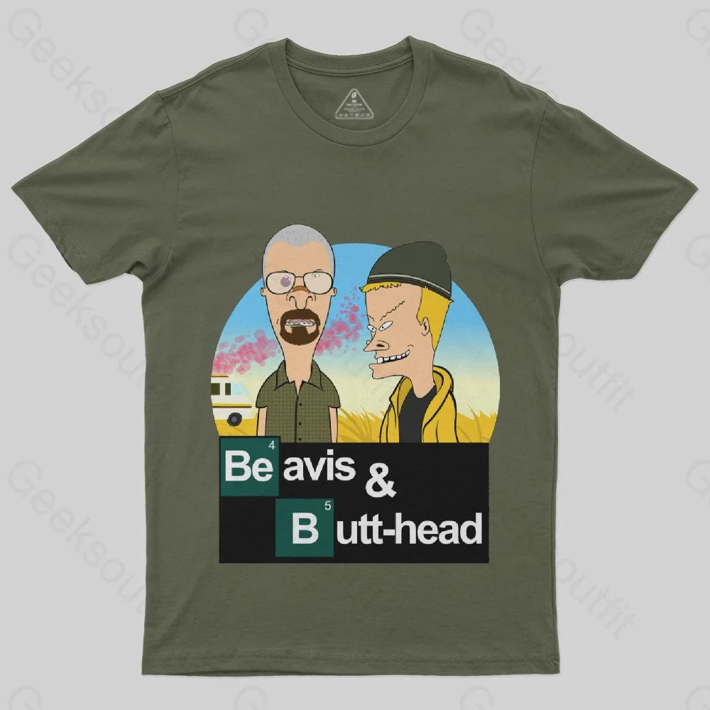 Breaking Beavis T-Shirt - Geeksoutfit