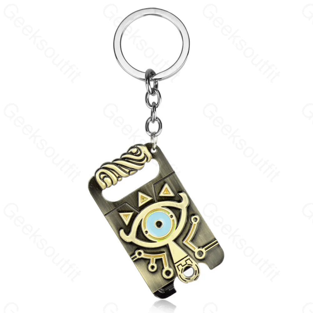 Breath Of The Wild Keychain 1255 Bronze
