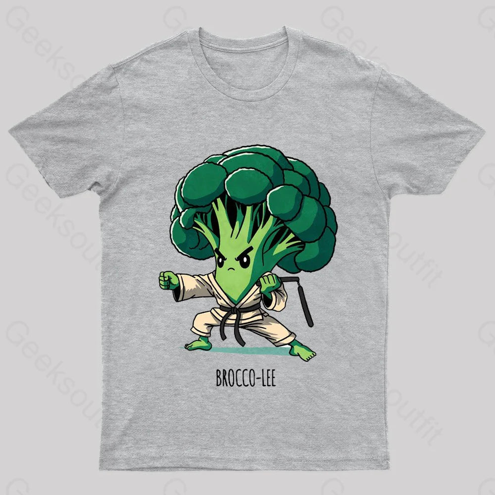 Brocco Lee Nerd T-Shirt Grey / S