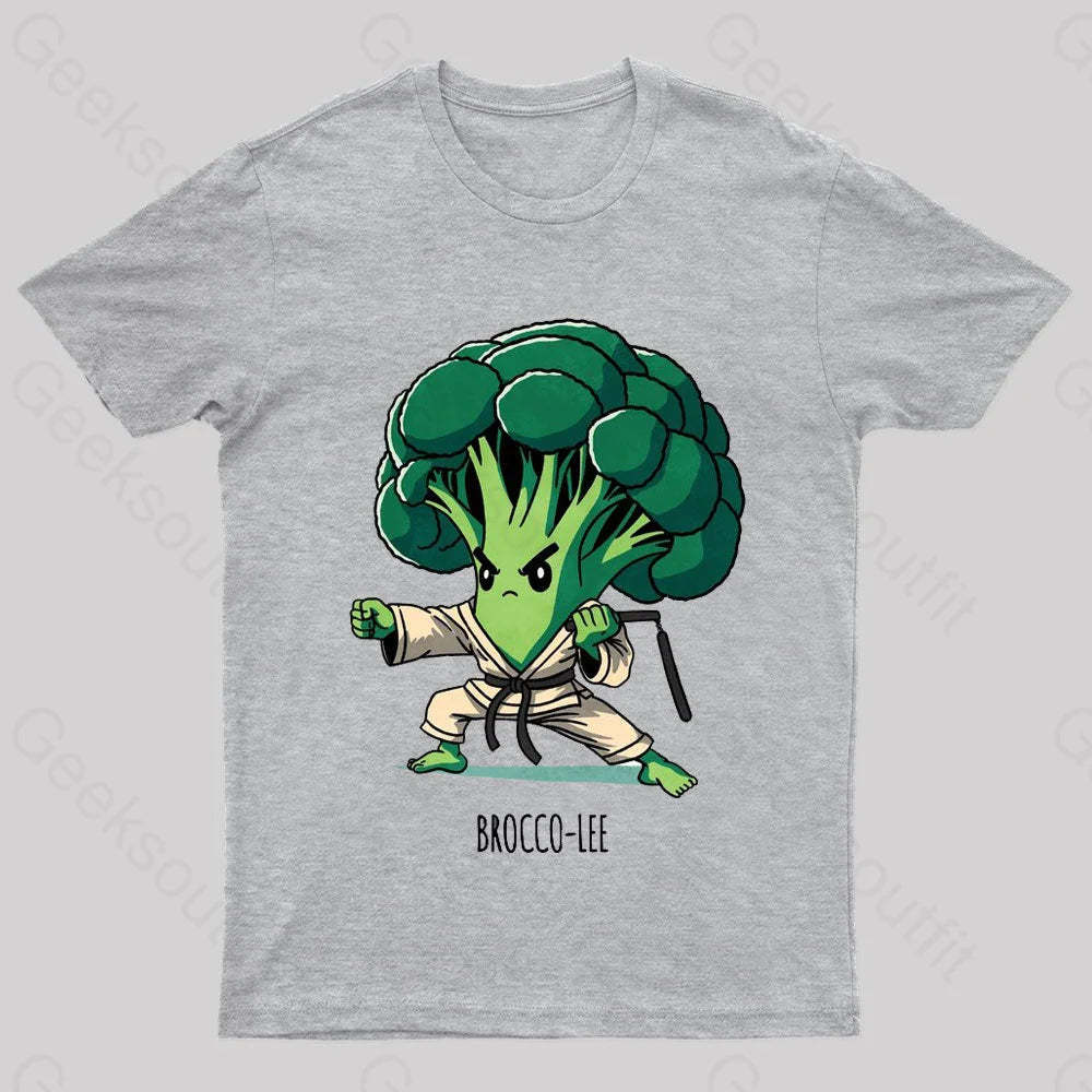 Brocco Lee Nerd T-Shirt Grey / S