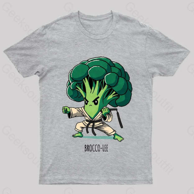 Brocco Lee Nerd T-Shirt Grey / S