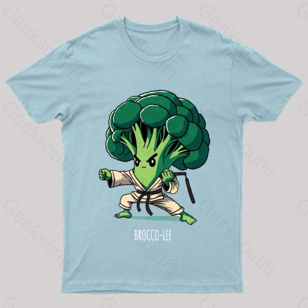 Brocco Lee Nerd T-Shirt Light Blue / S