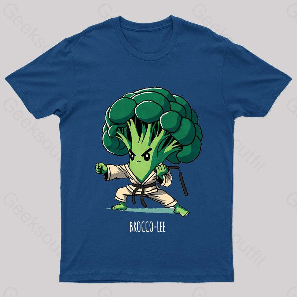 Brocco Lee Nerd T-Shirt Navy / S
