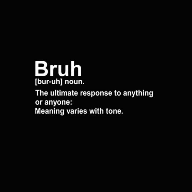 Bruh Definition Nerd T-Shirt