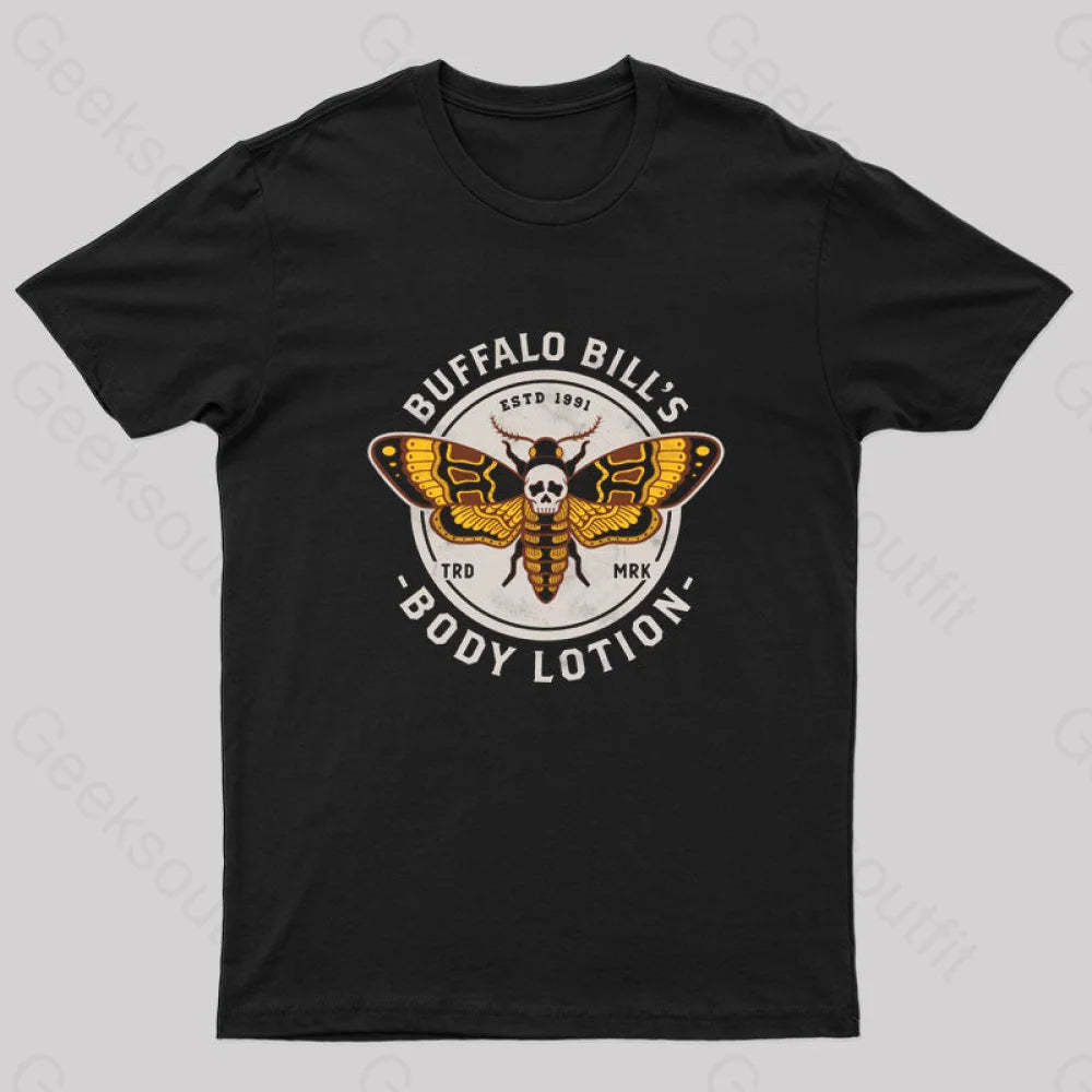 Buffalo Bill’s Body Lotion Nerd T-Shirt Black / S