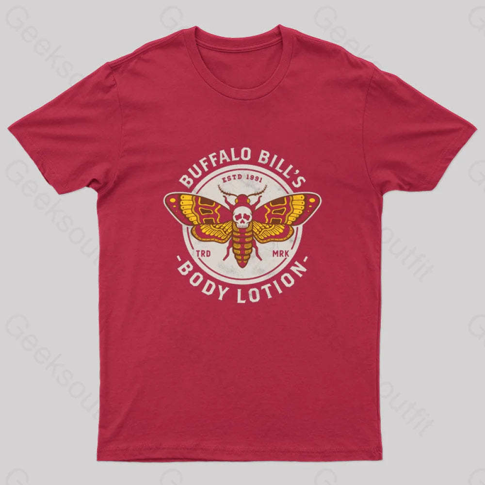 Buffalo Bill’s Body Lotion Nerd T-Shirt Red / S