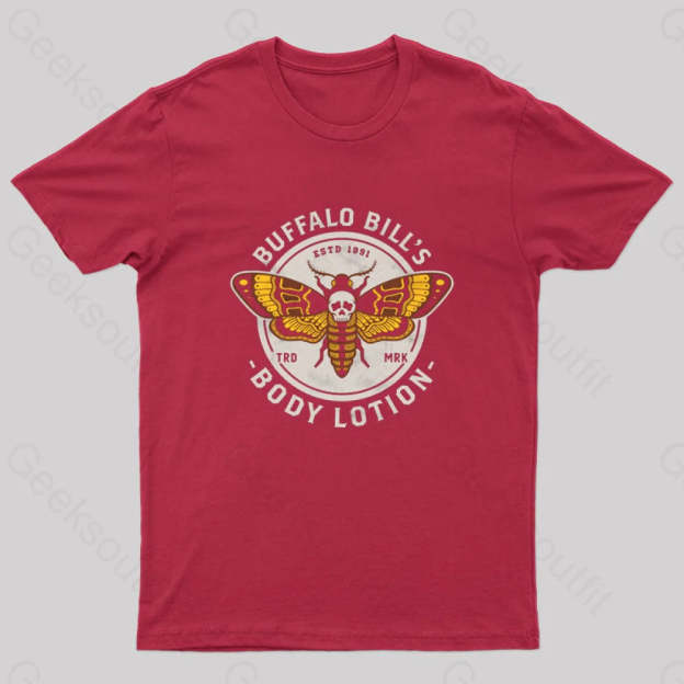 Buffalo Bill’s Body Lotion Nerd T-Shirt Red / S