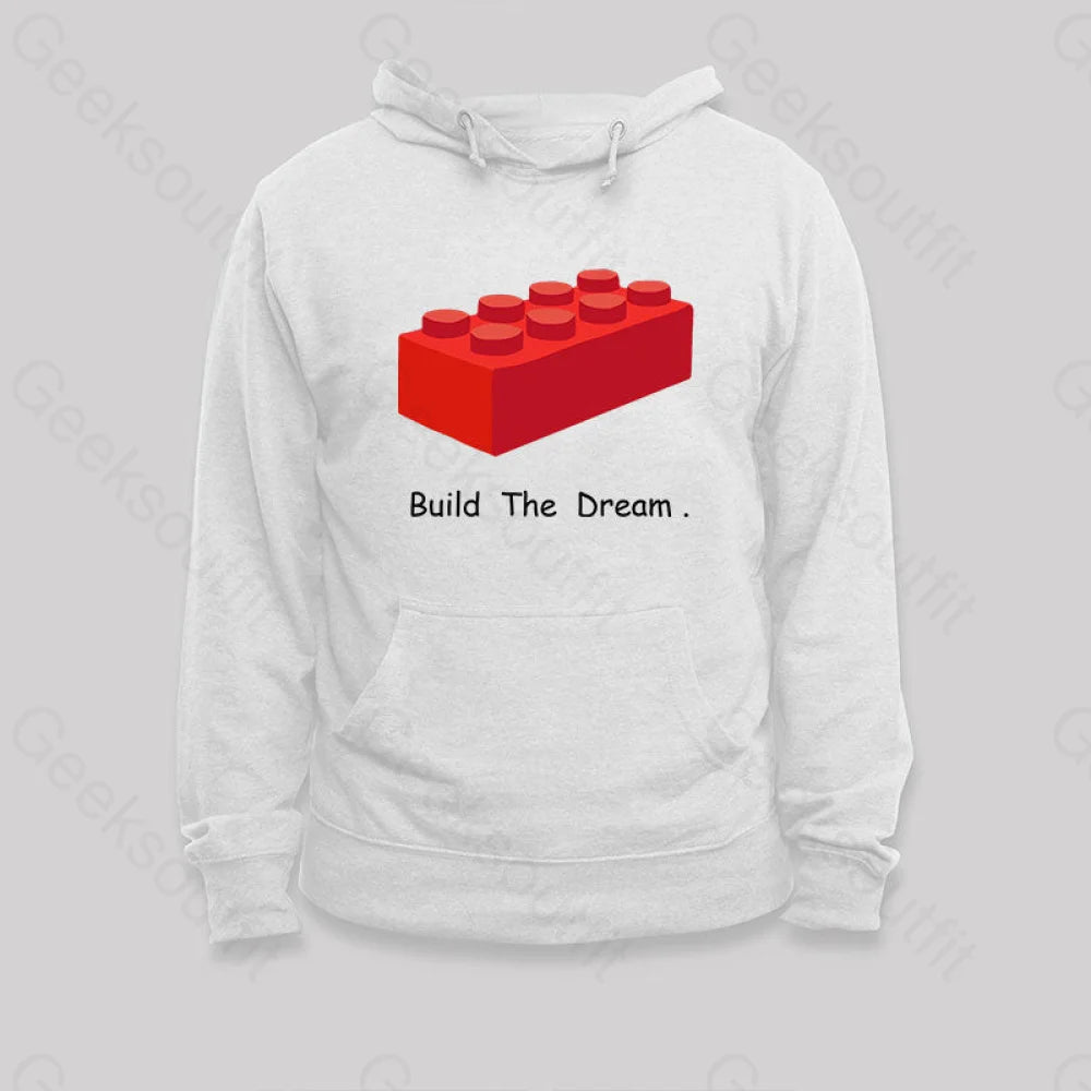 Build The Dream Hoodie White / S