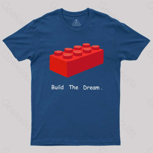 Build The Dream T-Shirt Navy / S